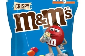 M&M’s Crispy Schokolinsen mit Knusperkern 213g ab 2,42 € inkl. Prime-Versand
