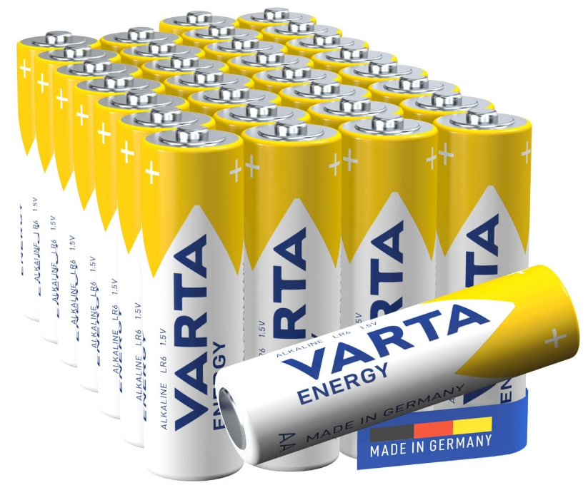 VARTA Batterien AA, 30 Stück für 6,66 € inkl. Prime-Versand (statt 11,66 €)