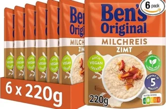 BEN'S ORIGINAL Express-Reis Milchreis Zimt 6er Pack (6x220g) ab 8,39 € inkl. Prime-Versand