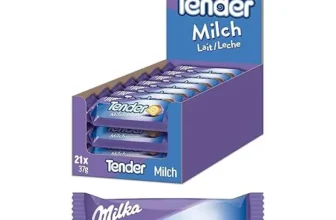 Milka Tender Milch Biskuit-Rolle 21er-Pack (21 x 37g) ab 8,92 € inkl. Prime-Versand
