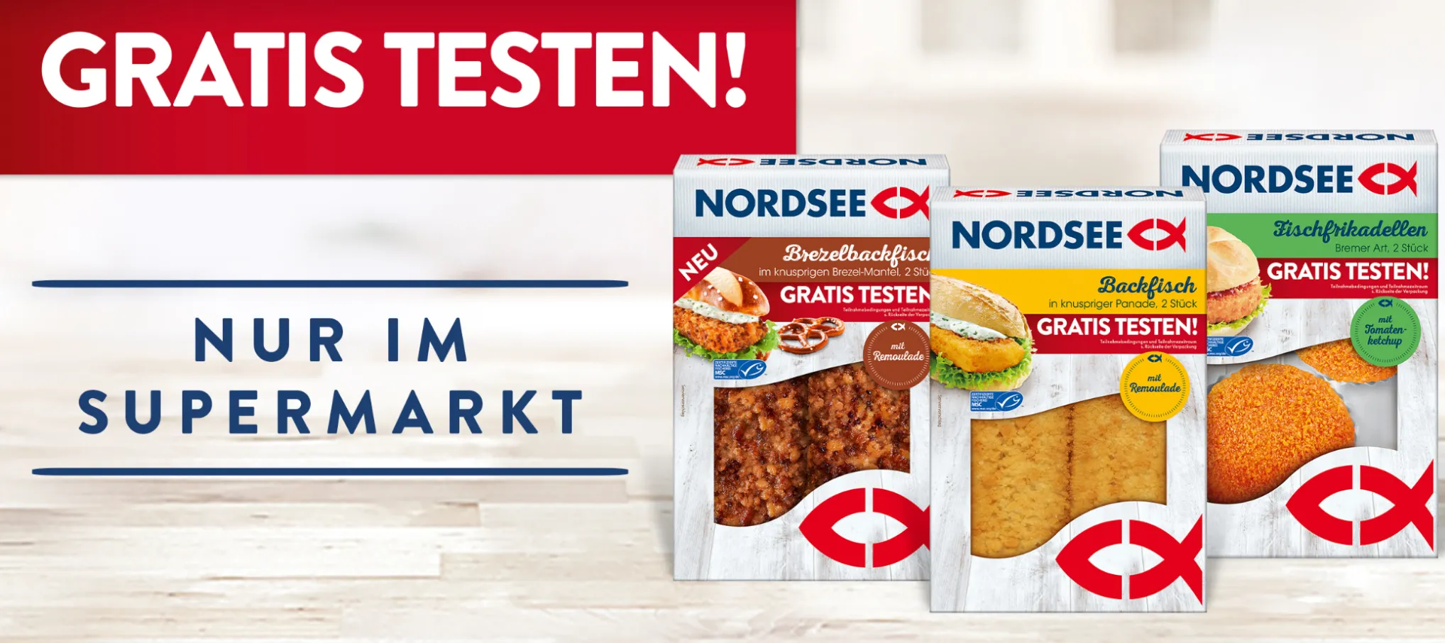 Gratis Testen: Nordsee Produkte aus dem Kühlregel [100% Cashback ab 01.09.]