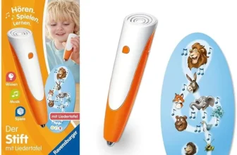 Ravensburger tiptoi Stift mit Liedertafel 00233 für 39,99 € inkl. Prime-Versand