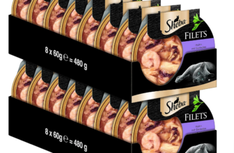 Sheba Filets Huhn mit Garnelen - 16 x 60g Packung