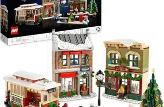 LEGO Icons - Weihnachtlich geschmückte Hauptstraße (10308)