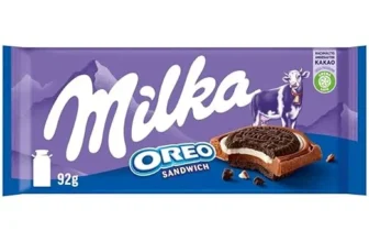 Milka OREO Sandwich Alpenmilch-Schokolade (92g) ab 0,84 € inkl. Prime-Versand