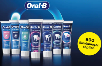Gratis Oral-B Pro Zahncreme dank 100% Cashback (Kauf über dm)