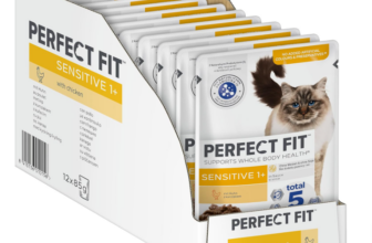 Perfect Fit Sensitive 1+ Katzennassfutter mit Huhn in Sauce, 12x85g ab 6,15 € inkl. Prime Versand (statt 13,47 €)
