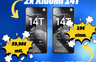Angebot: 2x Xiaomi 14T + 2x o2 Allnet 30GB für 39,98€ mtl.