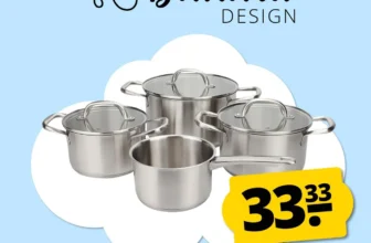 Banaru Design Stahl Kochtopf Set 7-teilig