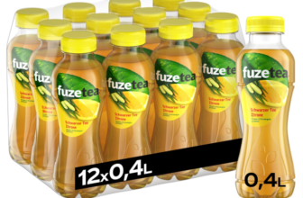 Fuze Tea Schwarzer Tee Zitrone Zitronengras (12 x 400 ml) für 8,99 € inkl. Prime Versand zzgl. Pfand (statt 13,80 €)