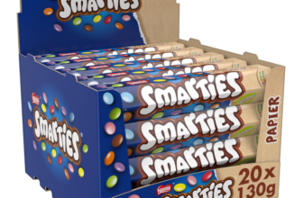 Nestlé SMARTIES Riesenrolle, 20er Pack (20 x 130g) für 26,50 € inkl. Prime Versand (statt 45,80 €)