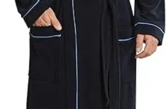 Schiesser Herren Bademantel Essentials