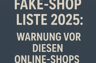 🔎 Fakeshop-Checker: Alle Fake-Shops durchsuchen - Warnung vor unseriösen Online-Shops