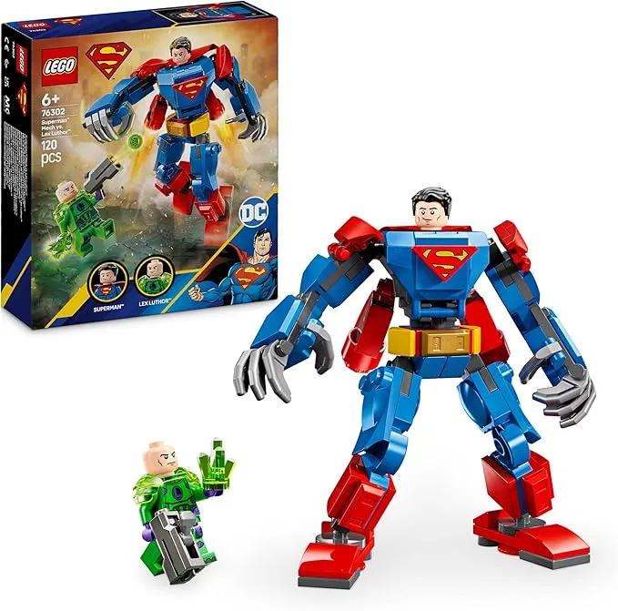 LEGO DC – Superman Mech vs. Lex Luthor (76302) für 9,99 € inkl. Prime-Versand