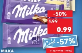 Milka-Schokolade im Angebot für 0,85€ mit Kauflandcard ab 10.04.