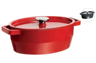 Pyrex Slow Cook ovaler Gusseisen Schmortopf (2 Farben) für 78,90 € inkl. Versand