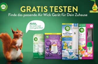 Frischer Duft für euer Zuhause – Air Wick gratis testen und Geld zurück sichern | 2025 Cashback-Aktion