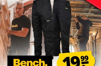 Bench Workwear Toronto Herren Arbeitshose (Gr. W30/L31 bis W38/L33) für 24,94 € inkl. Versand