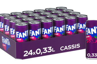 Fanta Cassis 24er Pack (24 x 330 ml) ab 15,29 € inkl. Prime-Versand zzgl. Pfand