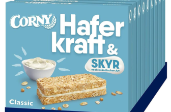 Corny Haferkraft Skyr Classic Haferriegel Packung