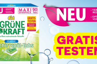 fit Grüne Kraft Classic Geschirrspültabs mit Aktionssticker