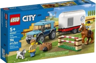 LEGO SUV mit Pferdeanhänger Modell aus Set 60327