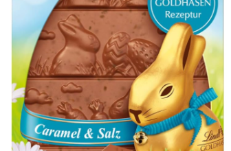 Lindt GOLDHASEN Tafel Caramel & Salz (115 g) ab 2,31 € inkl. Prime-Versand (statt 3,29 €)