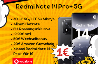 Otelo Allnet-Flat Classic mit 30GB für 19,99€ mtl. + mit Xiaomi Redmi Note 14 Pro (1€)+ 20€ Amazon-Gutschein