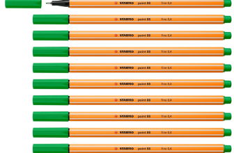 STABILO Fineliner point 88, 10er Pack hellgrün im Sonderangebot für 2,19 € inklusive Prime Versand