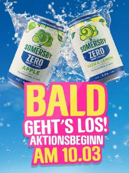 Somersby Zero gratis testen – So geht’s! 🍏🍋