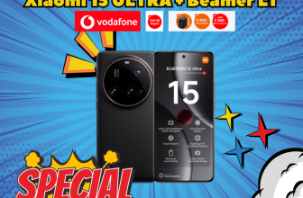 Xiaomi 15 Ultra (49,95 €) + Vodafone-Smart-Tarif für 49,49€ mtl. mit 80 GB 5G/ LTE + Smart Beamer + 500 GB extra + 200€ Bonus
