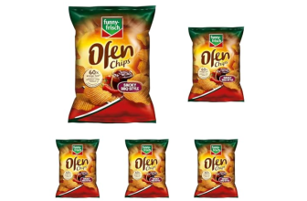 ff Ofen Chips Smoky BBQ Style, 125g Packung - Bild 588118
