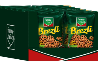 funny-frisch Brezli Packung mit 14 x 160g Salzbrezeln