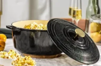 BK Cookware Bourgogne Emaille Dutch Oven 28cm/6,7L in Rot