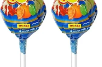 Chupa Chups Mega Lutscher XXL Lolli mit je 10 Mini Frucht-Lollis 2 Stück für 9,92 € inkl. Prime-Versand