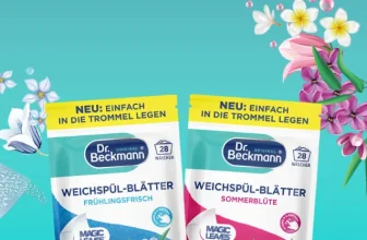 Dr. Beckmann Weichspül-Blätter mit Cashback-Angebot