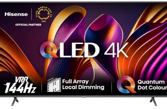 Hisense 75E7NQ Pro (189 cm (75 Zoll) Fernseher 4K UHD QLED Smart TV) für 799,00 € inkl. Versand (statt 1139,94 €)