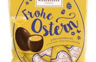 Niederegger Eierliqueur-Eier Schokoladen-Ostereier mit Eierlikör