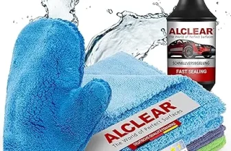 ALCLEAR 8201050 Autopflegeset für Tiefenglanz mit Lack & Scheiben Trockentuch ab 17,63€ inkl. Prime-Versand (statt 38,00 €)