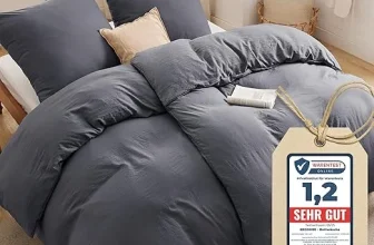 BEDSURE Bettwäsche Set 4teilig (135x200, ÖKO-TEX) für 17,99 € inkl. Prime-Versand (statt 36,00 €)