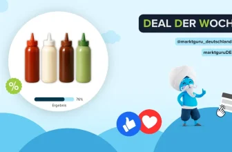 marktguru: 0,40 € Cashback auf Grillsauce (effektiv Deluxe Grillsaucen bei Lidl für 2,59 €)