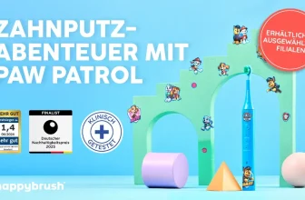marktguru: 10,00 € Cashback auf happybrush Eco Vibe Kids Lernzahnbürste (nur über ausgewählte dm-Filialen)