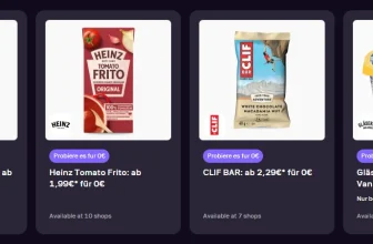 Gratis testen: Coca-Cola, Heinz Tomato Frito & CLIF BAR – Geld zurück sichern [Woolsocks]