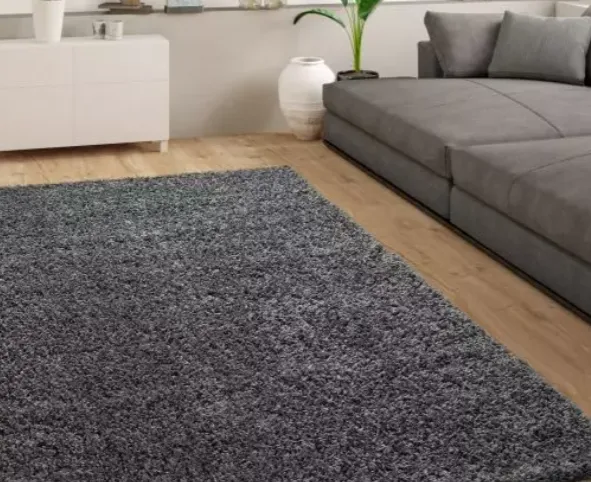 Schnäppchen, Deals und Rabattcodes des Tages - Hochflor Teppich Trip Anthrazit 70x250 cm