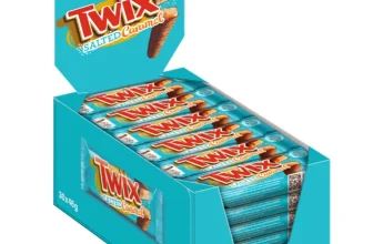 Twix Salted Caramel Schokoriegel 60 Doppelriegel (2x 30 x 46g) für 19,98 € inkl. Versand (MHD 08-2025) statt 32,60 €