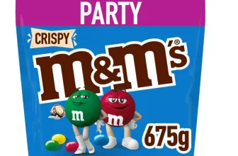 M&M'S Crispy Schokolinsen mit Knusperkern Großpackung 675g ab 6,65 € inkl. Prime-Versand