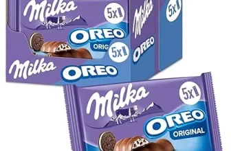 Milka und OREO Riegel (13 x 185g Schokoladenriegel mit Oreo Keksstückchen in Milchcrème) ab 20,69 € inkl. Prime-Versand (statt 41,47 €)