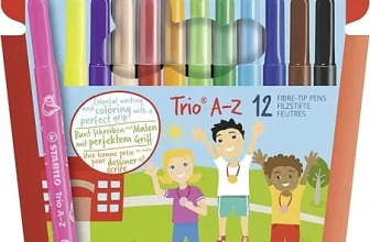 STABILO – Filzstift – Trio A-Z (12er Pack – mit 12 verschiedenen Farben) für 2,08 € inkl. Prime-Versand (statt 4,25 €)