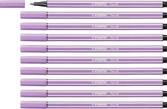 STABILO Premium-Filzstift Pen 68-10er Pack flieder für 2,91 € inkl. Prime-Versand (statt 10,49 €)