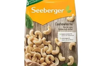 Seeberger Cashewkerne (Ganze Cashew Nüsse – 1 x 500 g) ab 8,33 € inkl. Prime-Versand (statt 10,99 €)